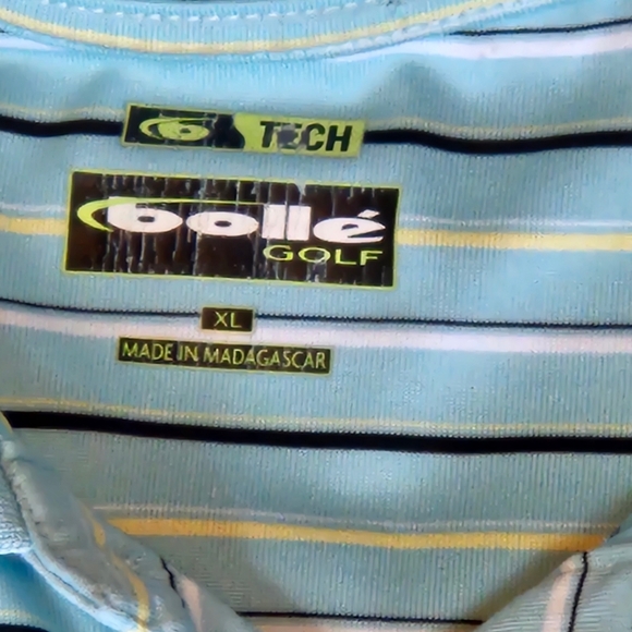 Bolle' Aqua golf shirt - Picture 6 of 9